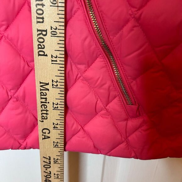 Talbots Down Puffer Vest Womens Large Pink - Picture 9 of 11
